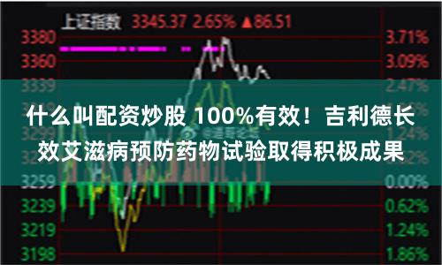 什么叫配资炒股 100%有效！吉利德长效艾滋病预防药物试验取得积极成果