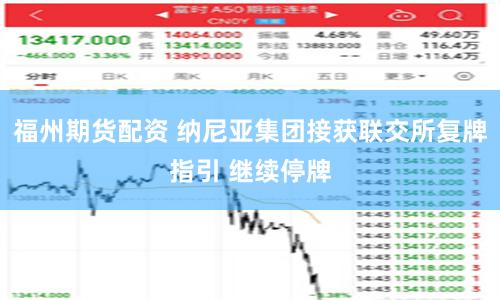 福州期货配资 纳尼亚集团接获联交所复牌指引 继续停牌